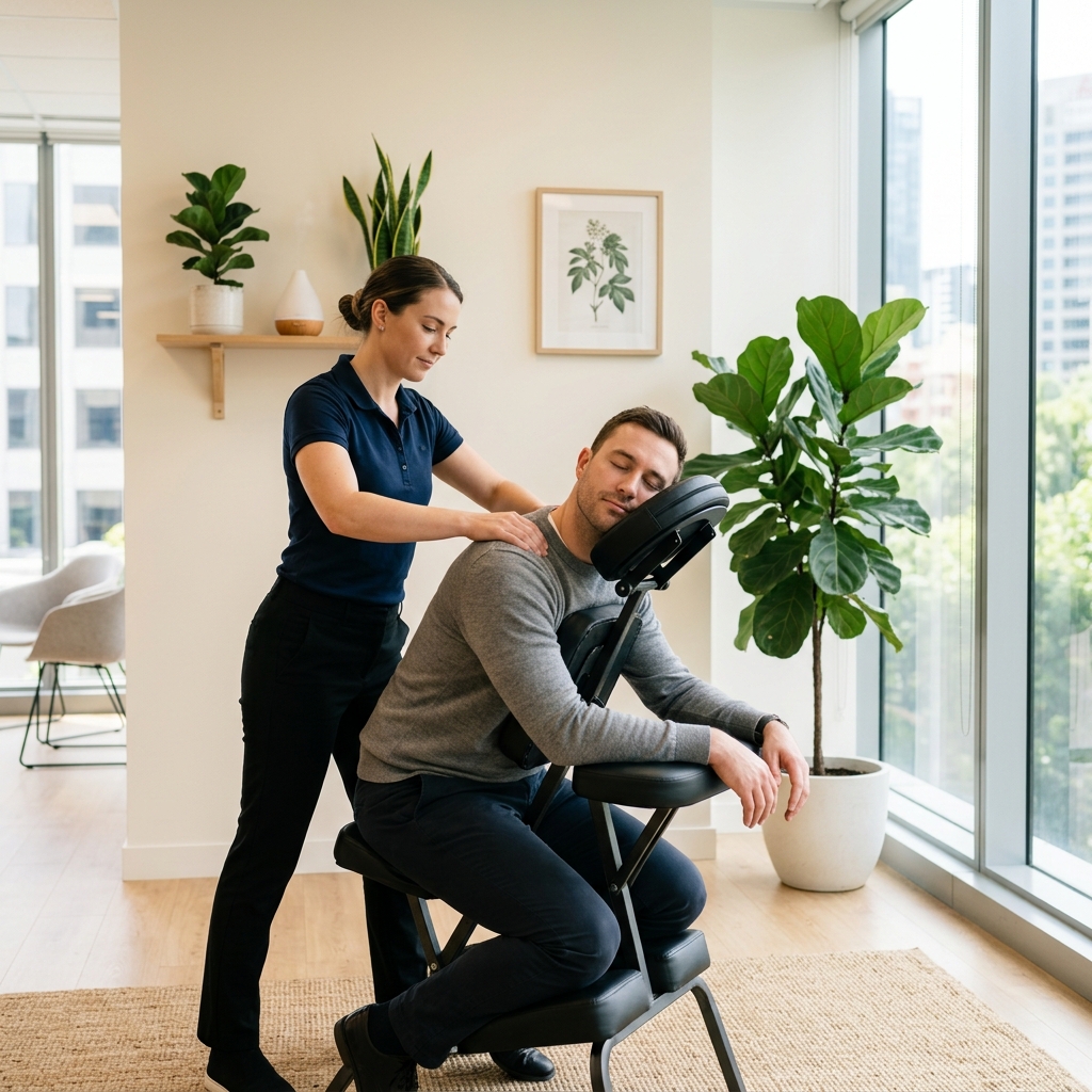 Corporate Chair Massage Reset